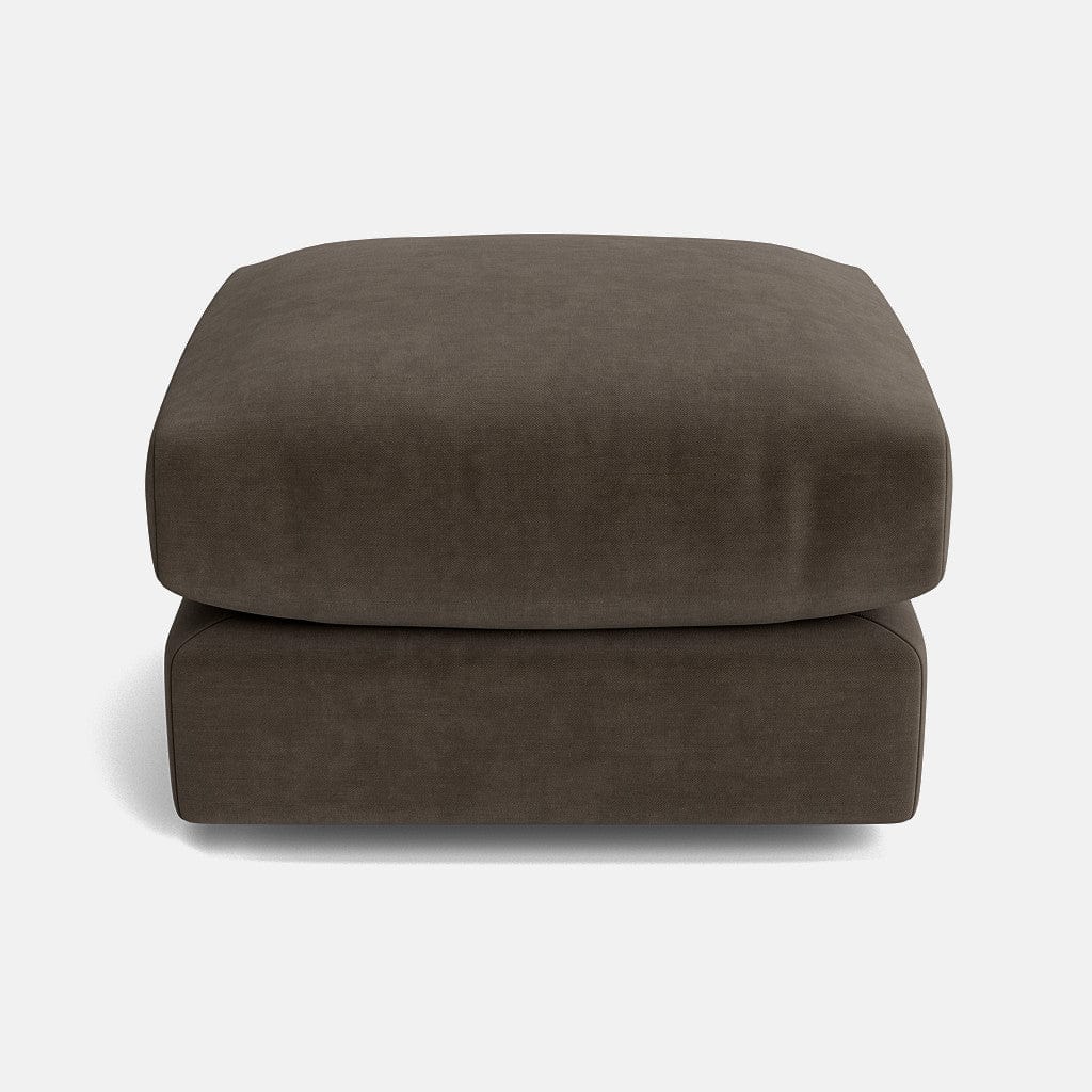 Le repose-pieds Dreamer Luxe en chenille - Moody Mocha