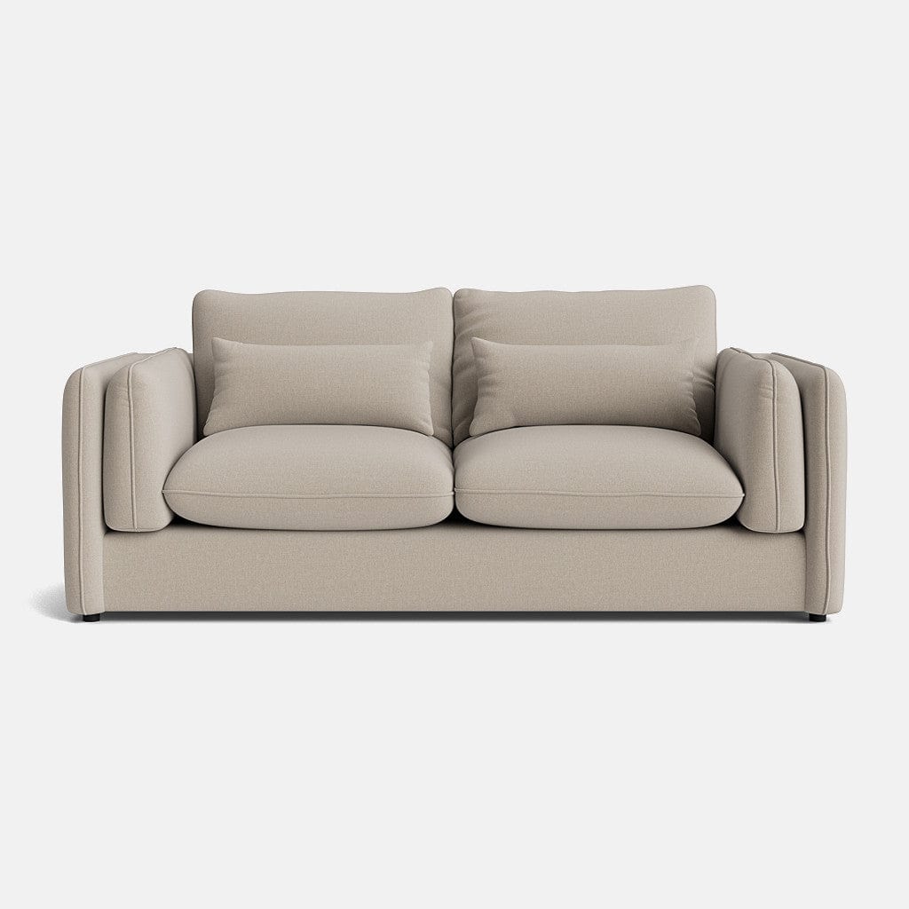 Canapé 3 places Marlow Luxe en chenille - Superbe gris