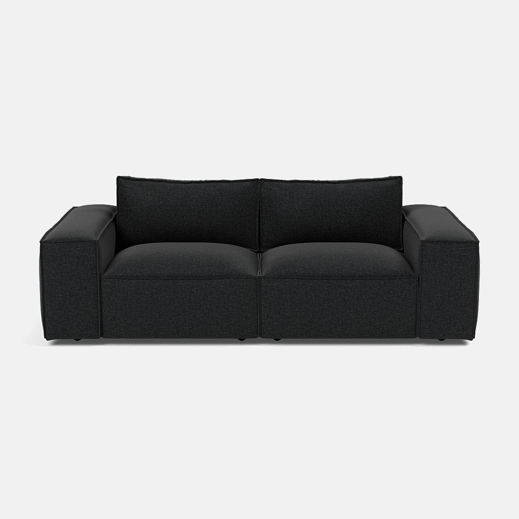 Canapé taille moyenne Marylebone Luxe Chenille - Midnight Sky