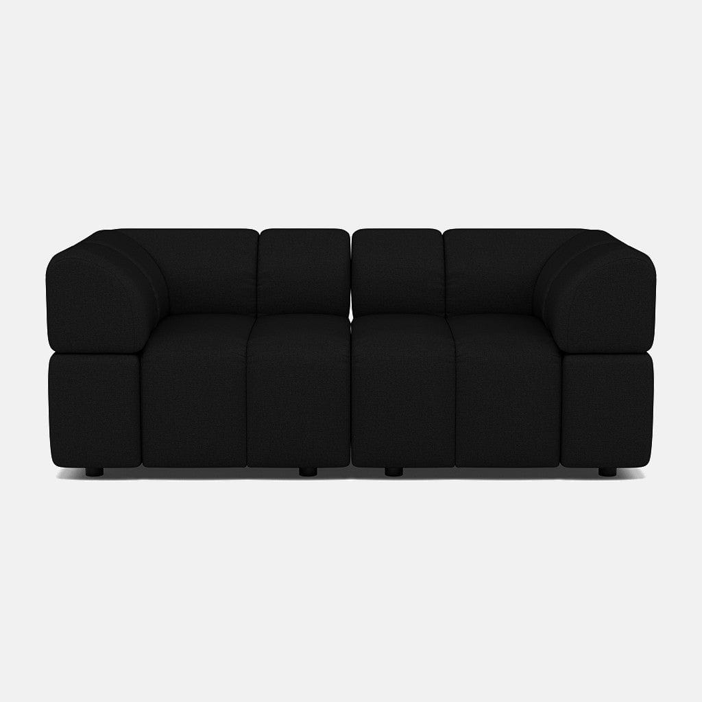 Canapé Nobu Soft Chenille Medium - Nuages noirs