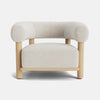 Fauteuil d'appoint pour adulte - Beige 
