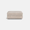 Berkeley Luxe Chenille Footstool - Porcelain