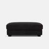 Repose-pieds ottoman Bloomsbury Luxe en chenille - Roof Top