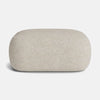 Repose-pieds Hoxton en tissu bouclé texturé - Crème poussiéreuse