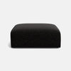 Kate Soft Chenille Footstool - Stormfront