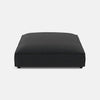 Marylebone Luxe Chenille Footstool - Midnight Sky