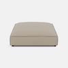 Marylebone Luxe Chenille Footstool - Soft Truffle