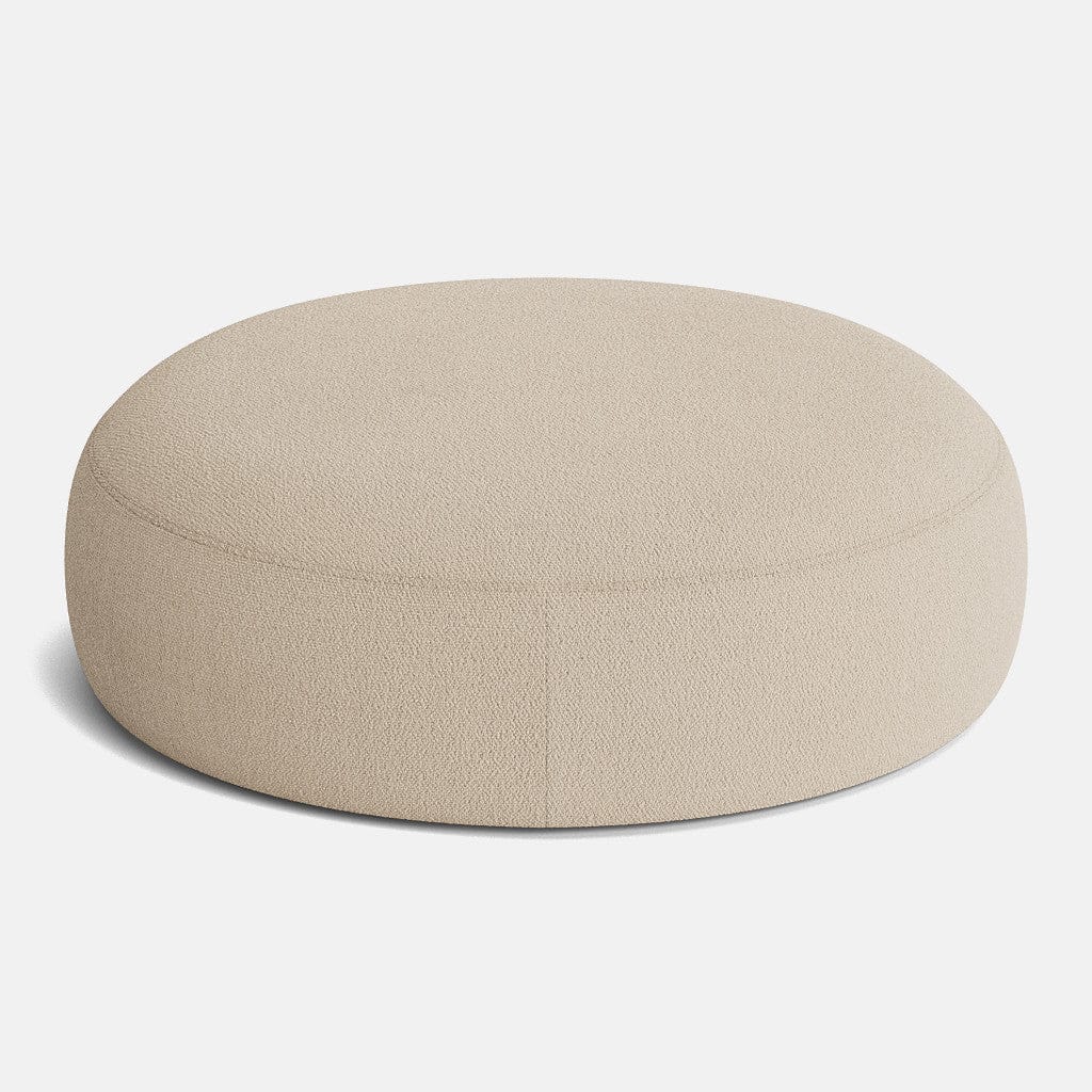 Repose-pieds rond Paris Soft Boucle - Afterglow
