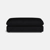 Waterloo Micro Boucle Footstool - Tuxedo Ash