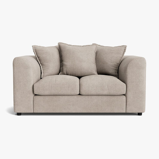 Canapé 2 places Clapham Luxe en chenille - Lin d'été 
