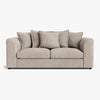 Canapé 3 places Clapham Luxe en chenille - Lin d'été 