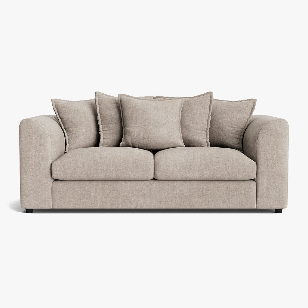 Canapé 3 places Clapham Luxe en chenille - Lin d'été 