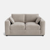 Canapé 2 places Edgware Luxe Chenille - Lin pâle 