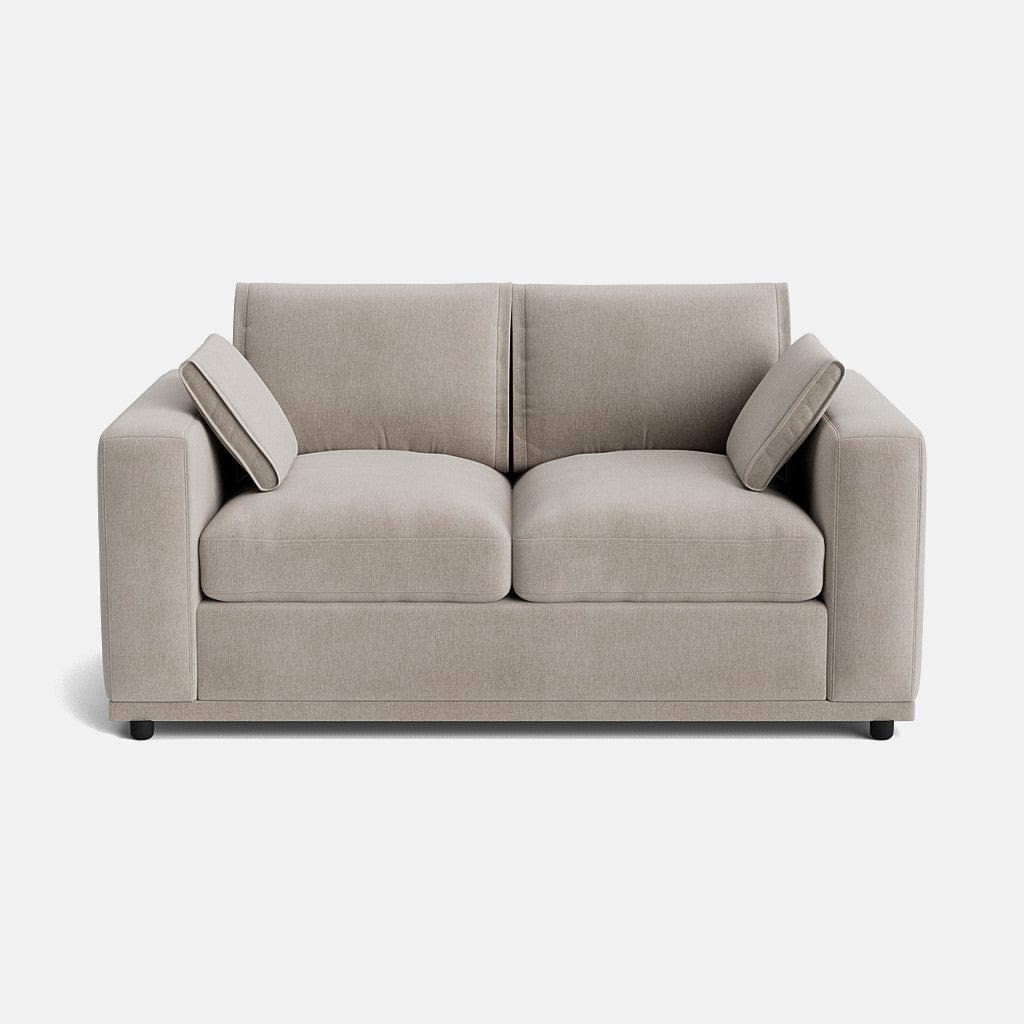 Canapé 2 places Edgware Luxe Chenille - Lin pâle 