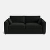 Canapé 3 places Edgware Luxe Chenille - Anthracite foncé 