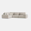 Kate Soft Chenille Left/Right Corner Closed End - Cream Dream