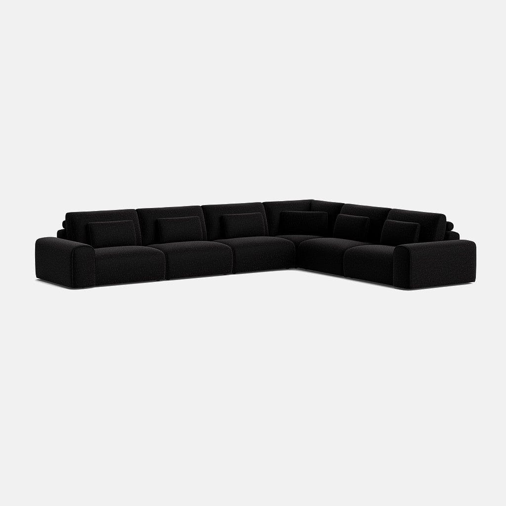 Kate Soft Chenille XL, coin gauche/droit, extrémité fermée - Stormfront