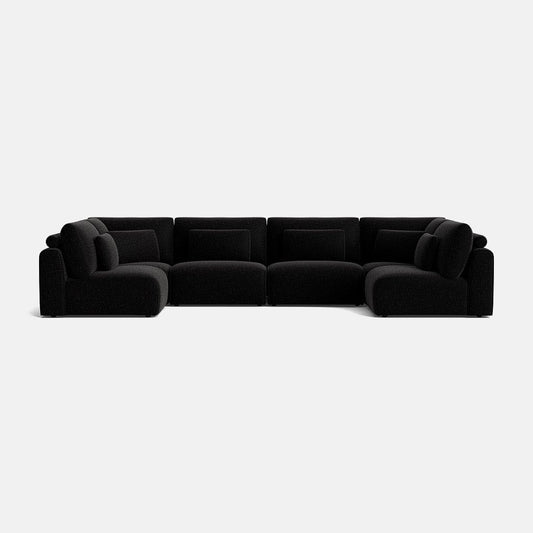 Kate Soft Chenille XL en forme de U avec bout ouvert - Stormfront