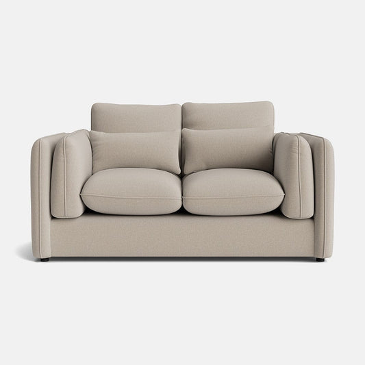 Canapé 2 places Marlow Luxe en chenille - Superbe gris 