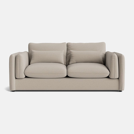 Canapé 3 places Marlow Luxe en chenille - Superbe gris 