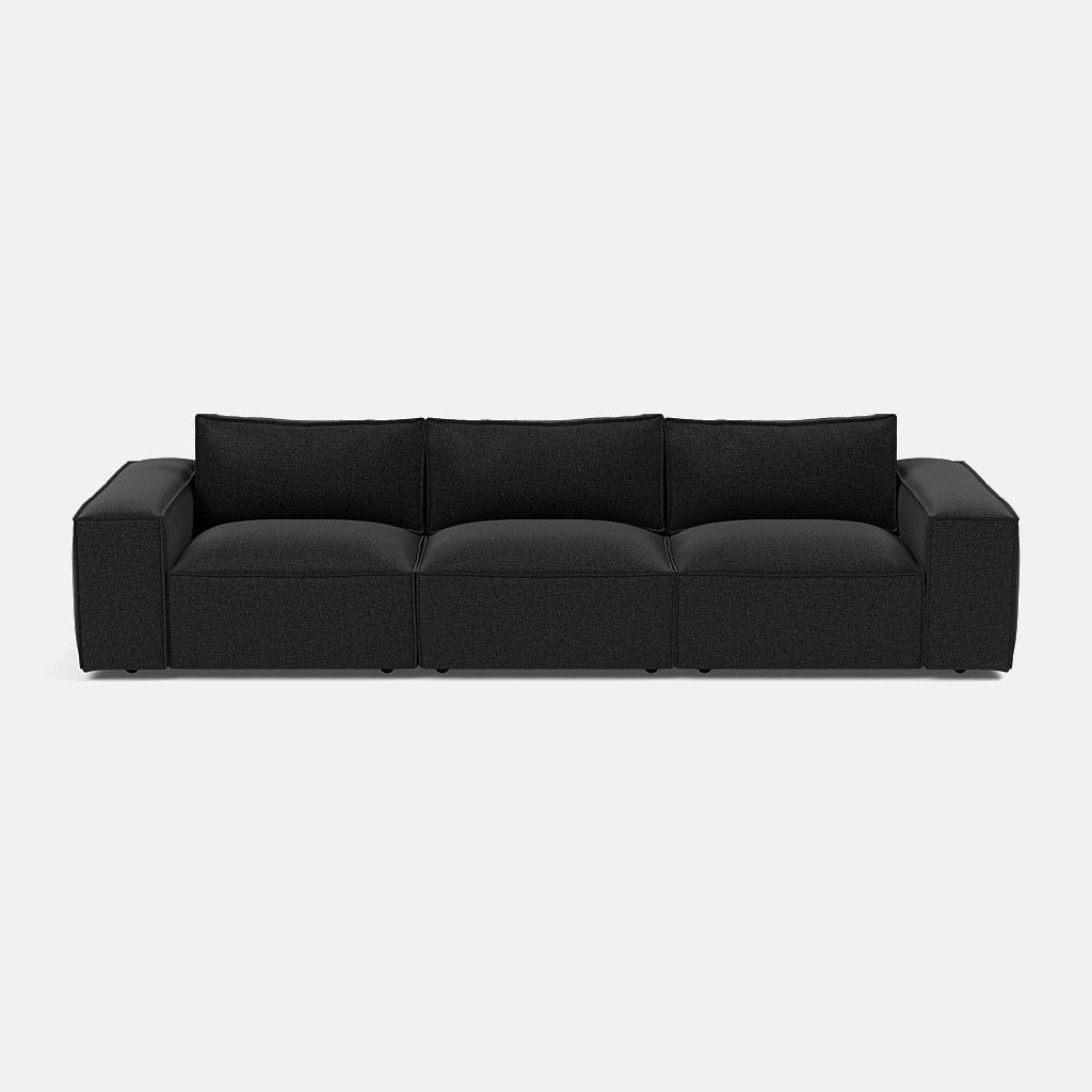 Grand canapé Marylebone Luxe Chenille - Midnight Sky 