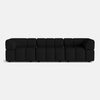 Grand canapé Nobu Soft Chenille - Nuages ​​noirs