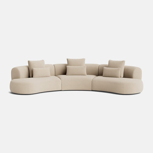 Canapé d'angle Paris Soft Boucle XL - Afterglow