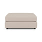 Ensemble de canapé d'angle et repose-pieds double Soho Luxe Chenille - Thé blanc 
