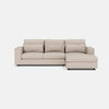 Soho Luxe Chenille Right Corner - Thé blanc 